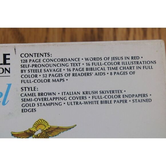 Holy Bible Concordance Kjv Red Letter Edition World - Picture 6 of 12